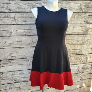 Ralph Lauren Black Dress with Red Hem
